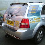 DW Car Hire :: Vehicle Graphics by St Ives Signs